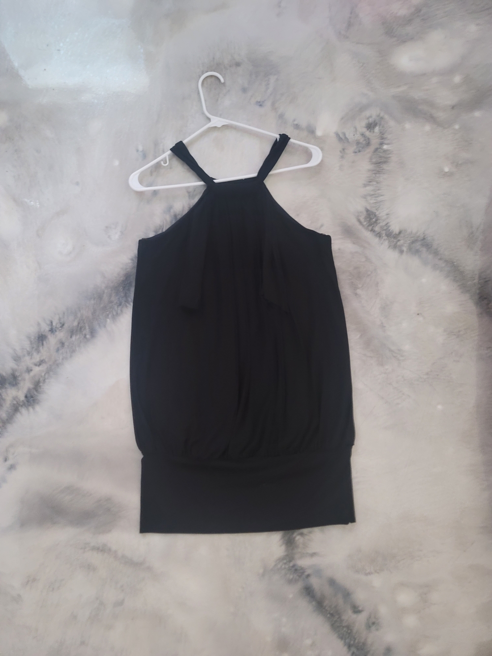 Wishes Black Halter Neck Women’s Dress